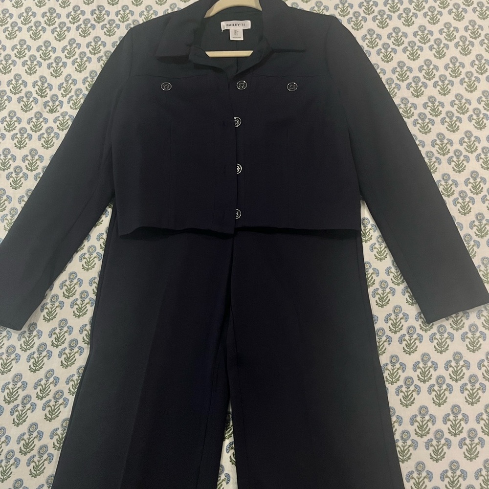 Bailey44 Navy Pantsuit set.